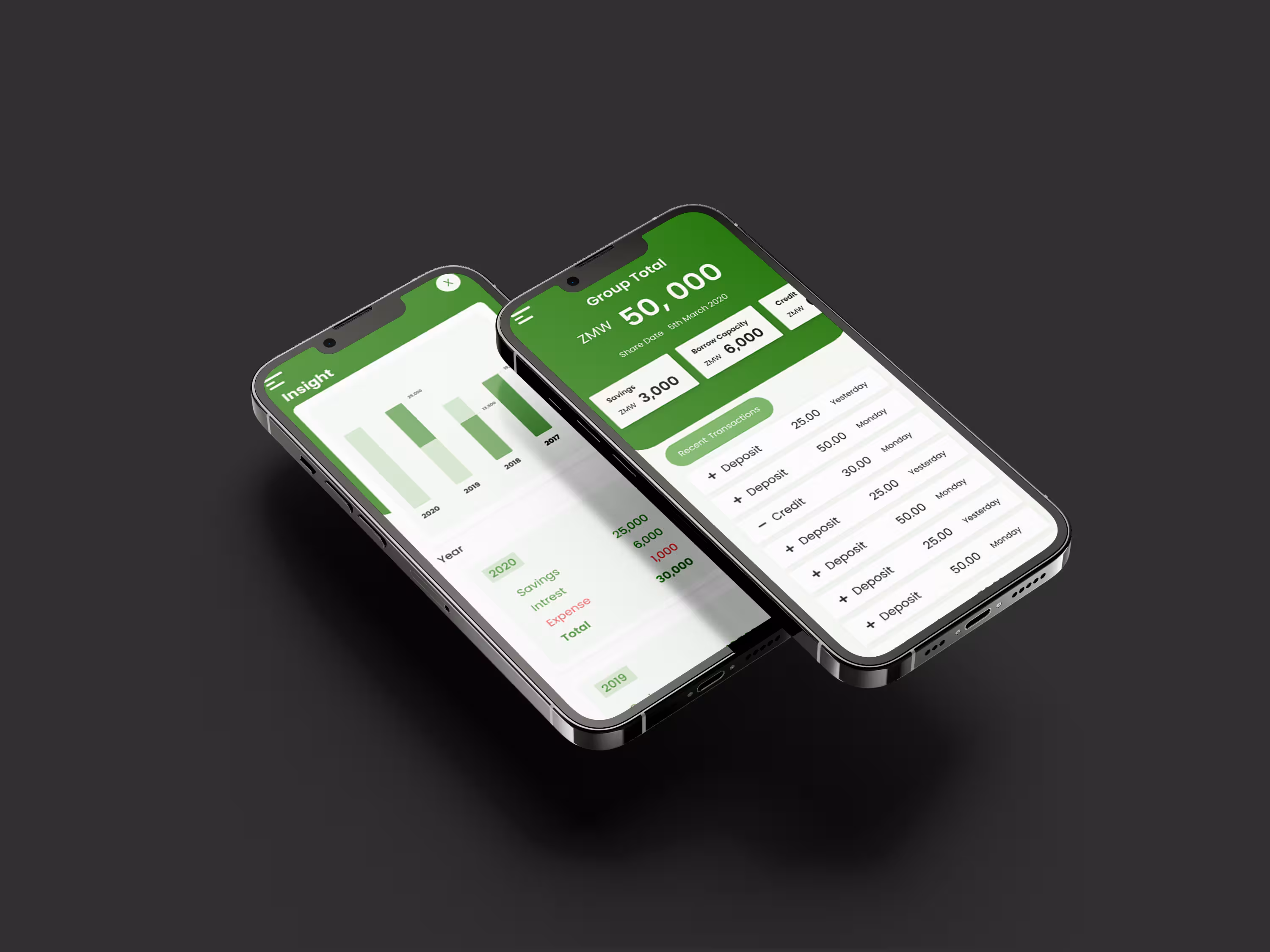 UI/UX design work sample